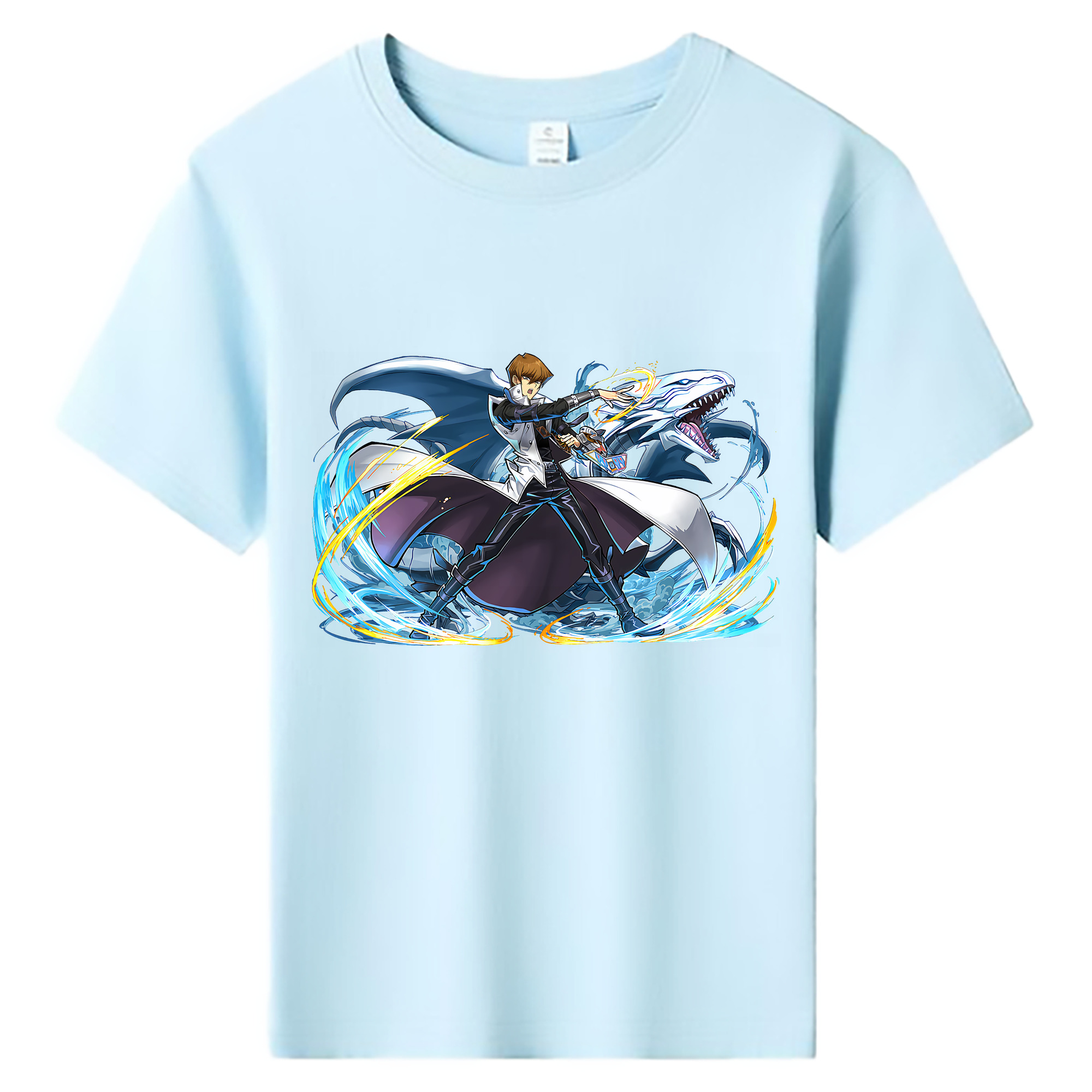（画像用） 遊☆戯☆王 Yu-Gi-Oh! 綿100％キッズTシャツ（フロントプリント）
